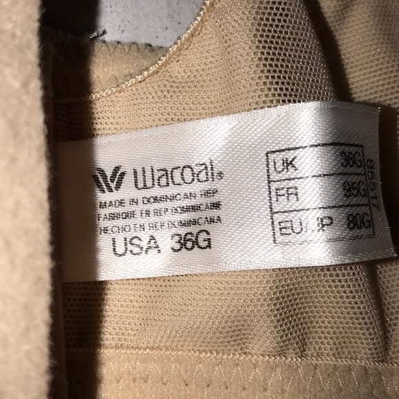 NWT Wacoal 85517 Classic Underwire Bra Natural Naturally Nude - Picture 5 of 7